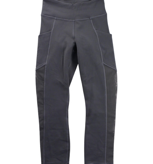 A Grey Leggings from Lululemon in size 8Y for boy. (Front View)