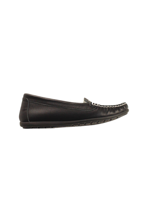 A Black Loafers & Moccasins from Aigner in size 11Y for girl. (Front View)