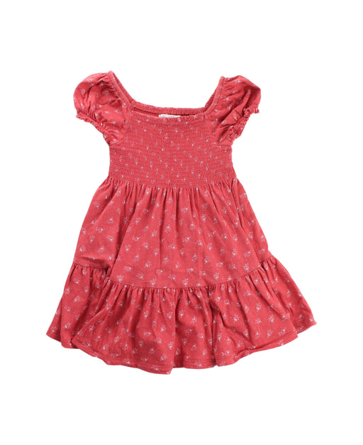 A Red Short Sleeve Dresses from Ralph Lauren in size 6-12M for girl. (Front View)