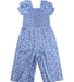 A Blue Short Sleeve Jumpsuits from Janie & Jack in size 18-24M for girl. (Front View)