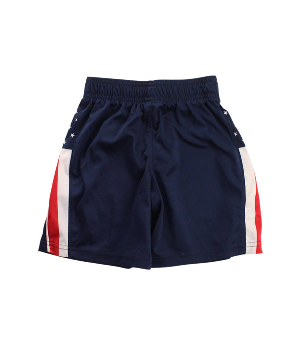 A Blue Shorts from Under Armour in size 4T for boy. (Back View)