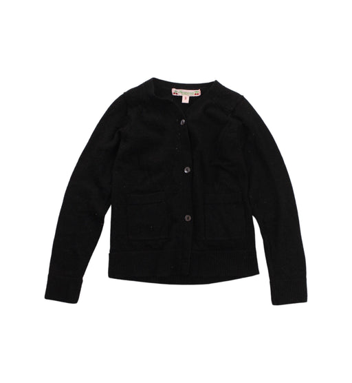 A Black Cardigans from Bonpoint in size 3T for girl. (Front View)