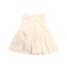 A White Sleeveless Dresses from Vivetta in size 4T for girl. (Back View)