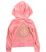 A Pink Zippered Sweatshirts from Juicy Couture in size 2T for girl. (Back View)