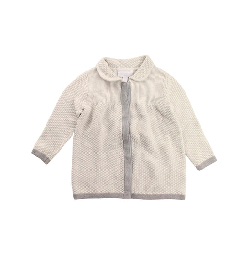 A White Sweater Dresses from The Little White Company in size 6-12M for girl. (Front View)