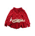 A Red Long Sleeve Dresses from Nicholas & Bears in size 2T for girl. (Front View)