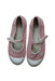 A Pink Flats from Jacadi in size 9Y for girl. (Back View)