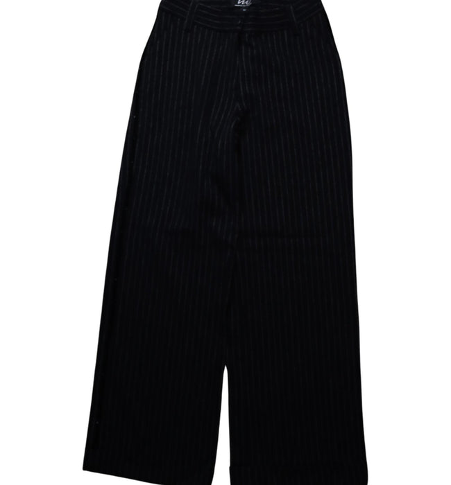 A Black Dress Pants from Marco & Mari in size 8Y for girl. (Front View)
