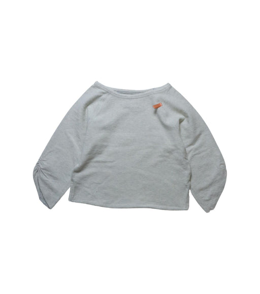 A White Long Sleeve T Shirts from Marco & Mari in size 8Y for girl. (Front View)