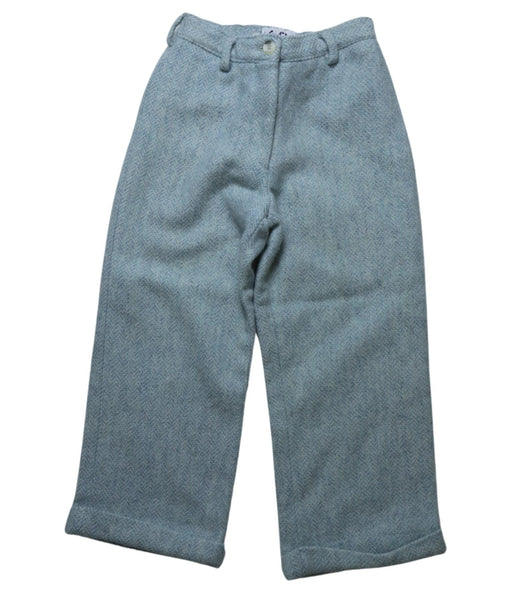 A Teal Casual Pants from Gocco in size 5T for boy. (Front View)