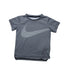 A Grey Short Sleeve T Shirts from Nike in size 3T for boy. (Front View)