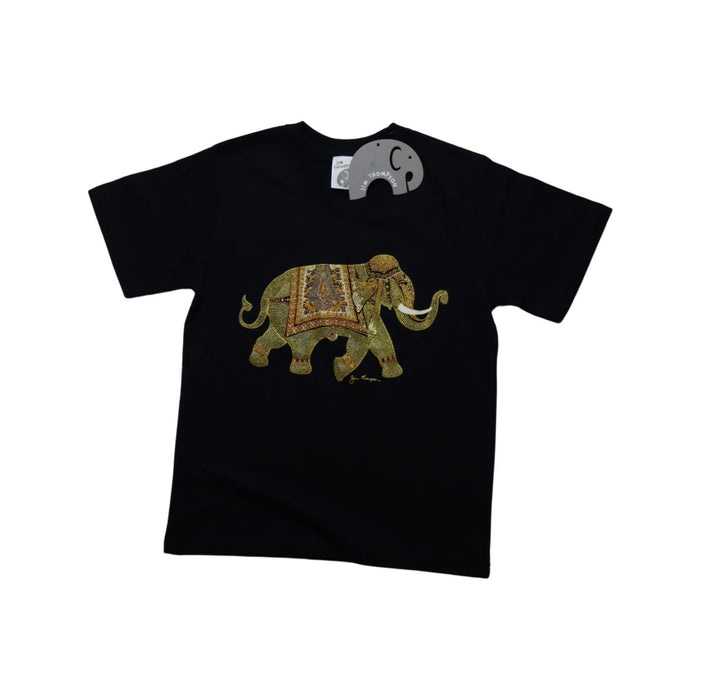 A Black Short Sleeve T Shirts from Jim Thompson in size S for boy. (Front View)