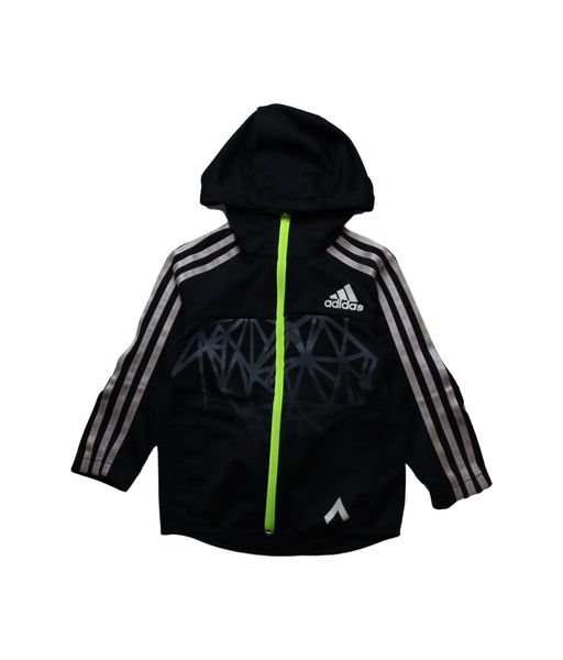 A Multicolour Lightweight Jackets from Adidas in size 5T for boy. (Front View)