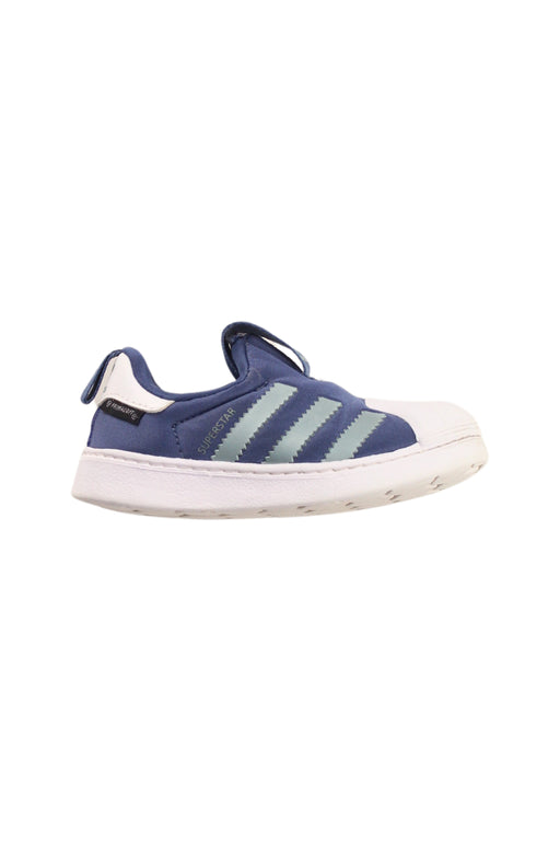 A Blue Sneakers from Adidas in size 12-18M for boy. (Front View)