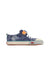 A Blue Sneakers from See Kai Run in size 5T for boy. (Front View)