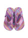 A Purple Flip Flops from Reef in size 12-18M for girl. (Back View)