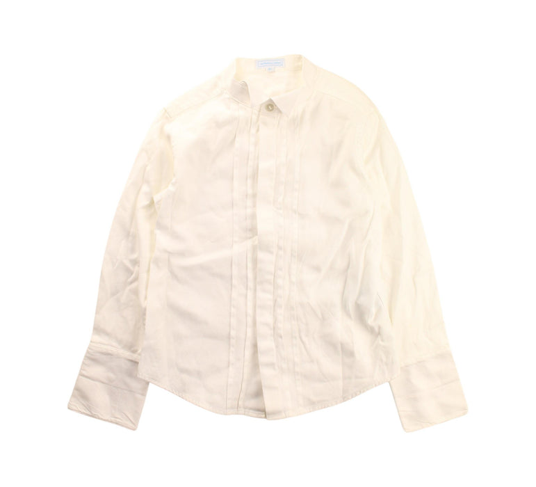 A White Long Sleeve Shirts from Nicholas & Bears in size 4T for boy. (Front View)