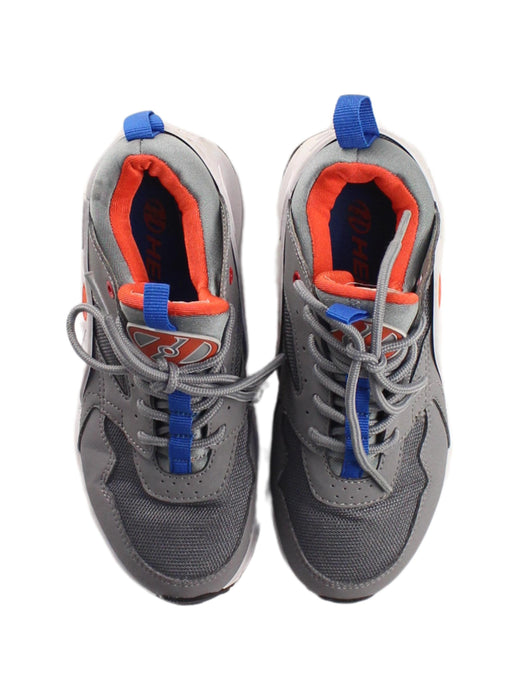 A Grey Sneakers from Heelys in size 7Y for boy. (Back View)