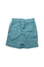 A Teal Shorts from Little Green Radicals in size 6T for girl. (Back View)