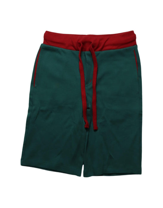 A Green Shorts from Little Green Radicals in size 6T for boy. (Front View)