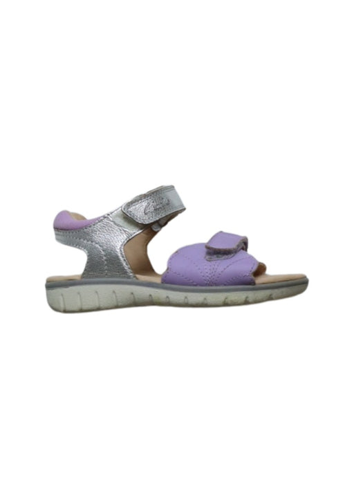 A Multicolour Sandals from Clarks in size 5T for girl. (Front View)