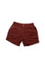 A Brown Shorts from Excuse My French in size 8Y for girl. (Front View)