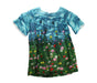 A Blue Short Sleeve Dresses from Gucci in size 4T for girl. (Back View)