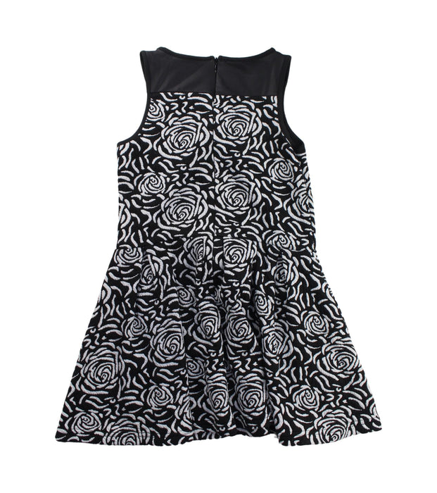 A Black Sleeveless Dresses from Sarabanda in size 8Y for girl. (Back View)