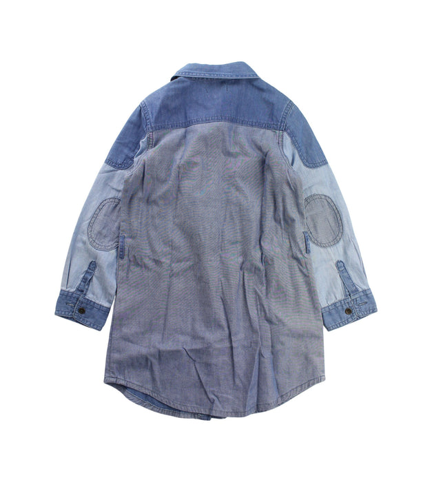 A Blue Long Sleeve Shirts from Witchery in size 5T for boy. (Back View)