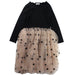 A Beige Long Sleeve Dresses from Petite Hailey in size 8Y for girl. (Front View)