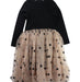 A Beige Long Sleeve Dresses from Petite Hailey in size 8Y for girl. (Back View)
