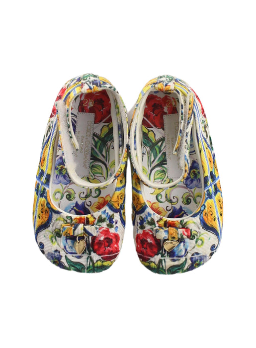 A Multicolour Flats from Dolce & Gabbana in size 12-18M for girl. (Back View)