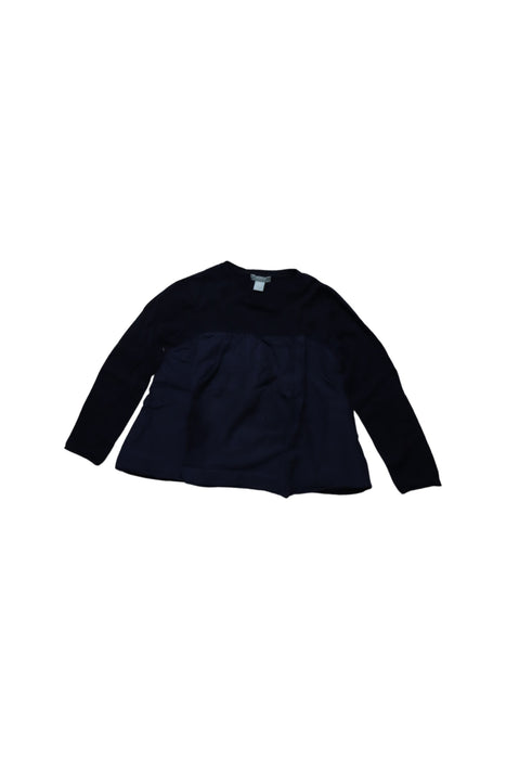 A Navy Long Sleeve Tops from COS in size 12-18M for girl. (Front View)