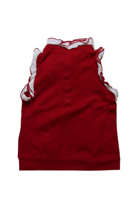 A Red Sleeveless Tops from Nicholas & Bears in size 2T for girl. (Back View)