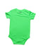 A Green Short Sleeve Bodysuits from Under Armour in size 6-12M for boy. (Back View)