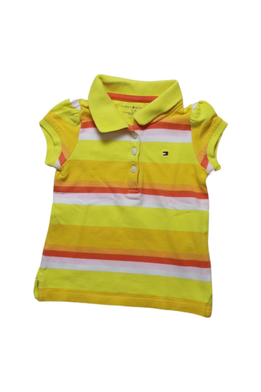 A Multicolour Short Sleeve Polos from Tommy Hilfiger in size 6-12M for girl. (Front View)