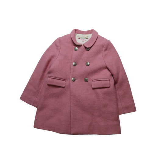 A Pink Coats from Bonpoint in size 2T for girl. (Front View)