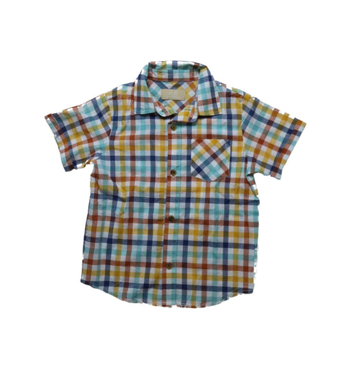 A Multicolour Short Sleeve Shirts from Chickeeduck in size 4T for boy. (Front View)