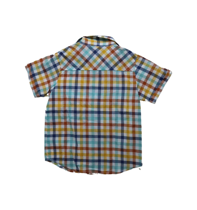 A Multicolour Short Sleeve Shirts from Chickeeduck in size 4T for boy. (Back View)
