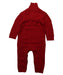 A Red Long Sleeve Jumpsuits from Janie & Jack in size 6-12M for girl. (Back View)