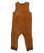 A Brown Sleeveless Jumpsuits from Mori in size 6-12M for girl. (Back View)