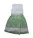 A Green Sleeveless Dresses from Nicholas & Bears in size 8Y for girl. (Back View)