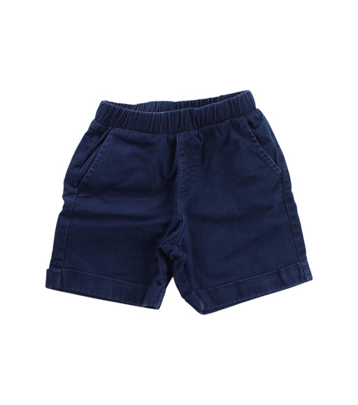 A Blue Shorts from Chickeeduck in size 6-12M for boy. (Front View)