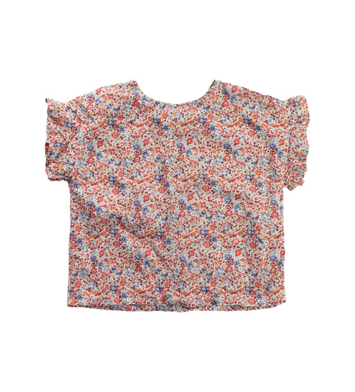 A Multicolour Short Sleeve Tops from Emile et Ida in size 2T for girl. (Front View)