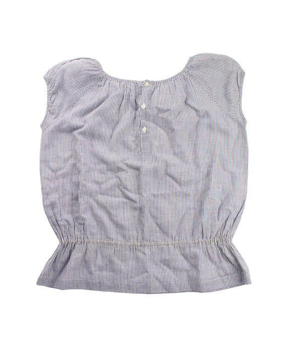A Grey Short Sleeve Tops from Bonpoint in size 8Y for girl. (Back View)