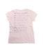 A White Short Sleeve T Shirts from Crewcuts in size 6T for girl. (Back View)