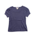 A Purple Short Sleeve Tops from Crewcuts in size 2T for girl. (Front View)