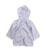 A Purple Bathrobes from Jacadi in size 12-18M for neutral. (Back View)