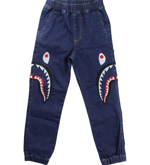 A Blue Jeans from BAPE KIDS in size 5T for boy. (Front View)