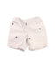 A White Shorts from Gingersnaps in size 3-6M for boy. (Front View)